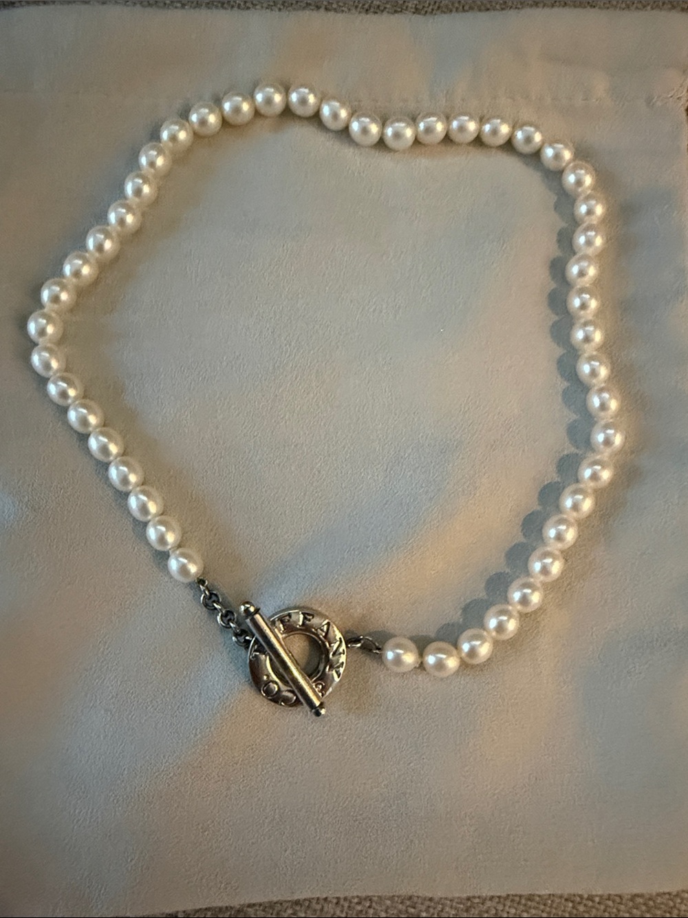 Tiffany & Co Sterling Silver & Pearl Set - Picture 3 of 7